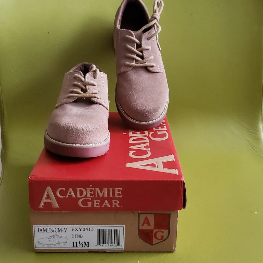James School Oxford Leather Boys Shoes